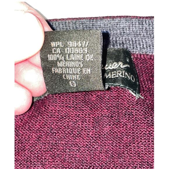 Eddie‎ Bauer 4-Ply Fine Italian Merino Wool Sweater - Size L - Picture 5 of 11